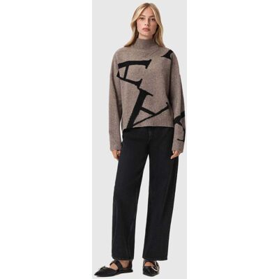 AllSaints A Star Jumper Doe Brown/black Taille: M Pulls en Maille Outlet Femme Marron - Publicité AllSaints A Star Jumper Doe Brown/black Taille: M Pulls en Maille Outlet Femme Marron - Publicité
