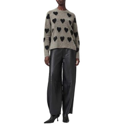 AllSaints Amora Jumper Walnut Brown/black Taille: S Pulls en Maille Outlet Femme Marron - Publicité AllSaints Amora Jumper Walnut Brown/black Taille: S Pulls en Maille Outlet Femme Marron - Publicité