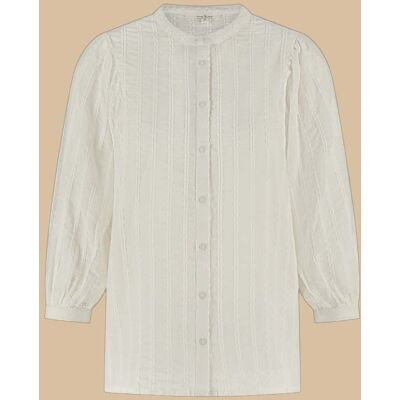Circle of Trust Alexie Blouse Bone White Taille: XL Chemises à boutons Outlet Femme Blanche - Publicité Circle of Trust Alexie Blouse Bone White Taille: XL Chemises à boutons Outlet Femme Blanche - Publicité