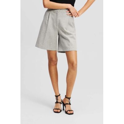 Karl Lagerfeld Double Jersey Shorts Light Grey Melange Taille: M Shorts de Sport Outlet Femme Gris - Publicité Karl Lagerfeld Double Jersey Shorts Light Grey Melange Taille: M Shorts de Sport Outlet Femme Gris - Publicité