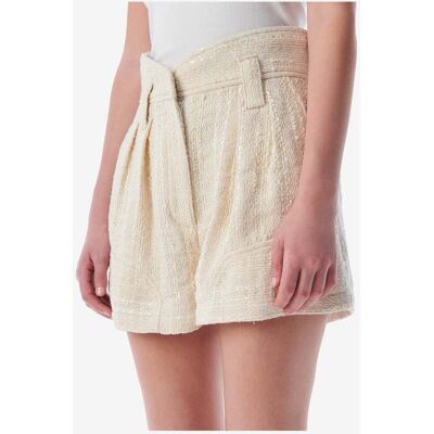 IRO Paris Iniba Short Ecru Taille: 36 Shorts de Sport Outlet Femme Marron - Publicité IRO Paris Iniba Short Ecru Taille: 36 Shorts de Sport Outlet Femme Marron - Publicité