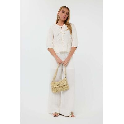 Esqualo Blouse 3d Embroidery Light Sand Taille: 44 Chemisiers Outlet Femme Marron - Publicité Esqualo Blouse 3d Embroidery Light Sand Taille: 44 Chemisiers Outlet Femme Marron - Publicité