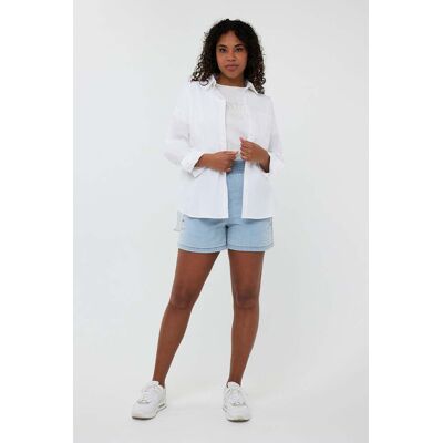 Esqualo Blouse Oversized Poplin Off White Taille: 34 Chemises à boutons Outlet Femme Blanche - Publicité Esqualo Blouse Oversized Poplin Off White Taille: 34 Chemises à boutons Outlet Femme Blanche - Publicité