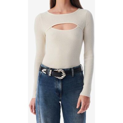 IRO Paris Daati Pullover Ecru Taille: S Pulls en Maille Outlet Femme Marron - Publicité IRO Paris Daati Pullover Ecru Taille: S Pulls en Maille Outlet Femme Marron - Publicité