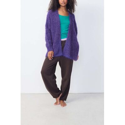 American Vintage Bymi Cardigan Violet Chine Taille: XS/S Vestes Outlet Femme Mauve - Publicité American Vintage Bymi Cardigan Violet Chine Taille: XS/S Vestes Outlet Femme Mauve - Publicité