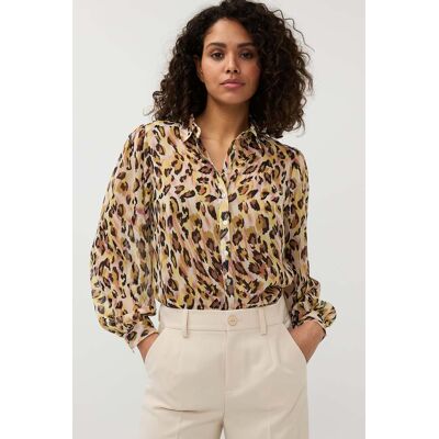 Esqualo Blouse Basic Leopard Dream Print Taille: 36 Chemises à boutons Outlet Femme - Publicité Esqualo Blouse Basic Leopard Dream Print Taille: 36 Chemises à boutons Outlet Femme - Publicité