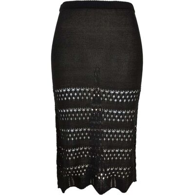 Urban Classics Ladies 3/4 Crochet Knit Skirt Black Taille: XL Jupes Outlet Femme Le Noir - Publicité Urban Classics Ladies 3/4 Crochet Knit Skirt Black Taille: XL Jupes Outlet Femme Le Noir - Publicité