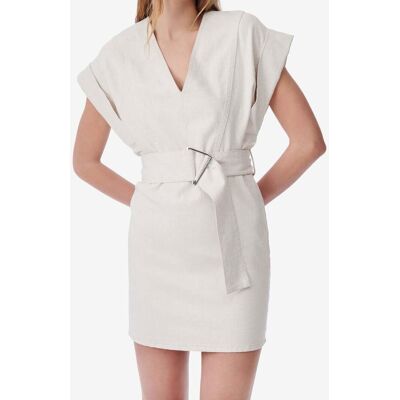 IRO Paris Dorama Dress Beige/ Natural White Taille: 36 Robes Mini Outlet Femme Blanche - Publicité IRO Paris Dorama Dress Beige/ Natural White Taille: 36 Robes Mini Outlet Femme Blanche - Publicité