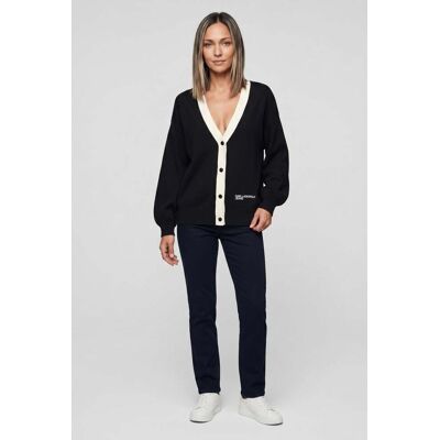 Karl Lagerfeld Relax Midi Cardi Black Taille: S Cardigans Outlet Femme Le Noir - Publicité Karl Lagerfeld Relax Midi Cardi Black Taille: S Cardigans Outlet Femme Le Noir - Publicité