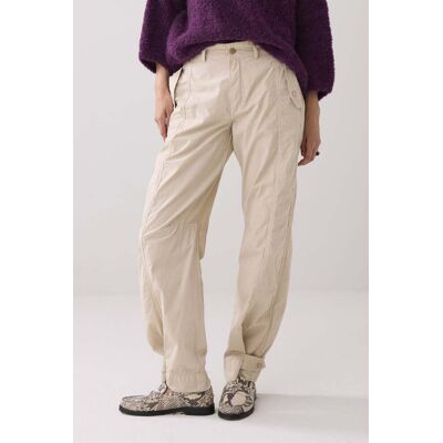 Summum Woman Loose Cargo Crispy Plain Weave Ash Taille: 44 Pantalons Cargo Outlet Femme - Publicité Summum Woman Loose Cargo Crispy Plain Weave Ash Taille: 44 Pantalons Cargo Outlet Femme - Publicité