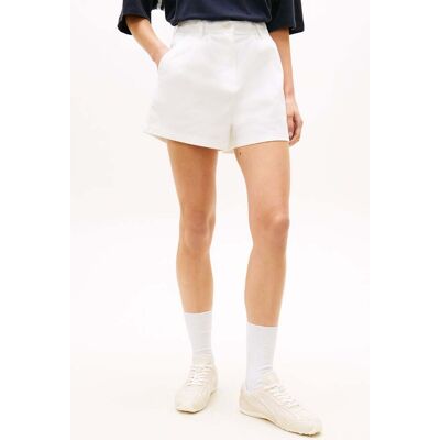 Tommy Hilfiger Tjw Claire Hr Pleated Shorts Ecru Taille: W28 Shorts de Sport Outlet Femme Marron - Publicité Tommy Hilfiger Tjw Claire Hr Pleated Shorts Ecru Taille: W28 Shorts de Sport Outlet Femme Marron - Publicité