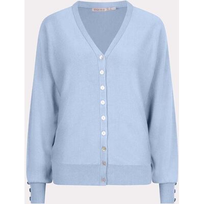 Esqualo Cardigan Batwing Basic Knit Sky Blue Taille: XS Vestes Outlet Femme Bleu - Publicité Esqualo Cardigan Batwing Basic Knit Sky Blue Taille: XS Vestes Outlet Femme Bleu - Publicité