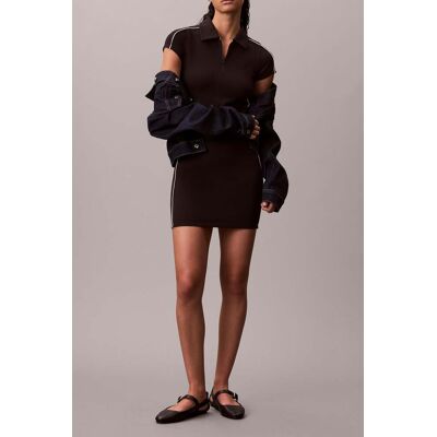 Calvin Klein Ss Punto Milano Dress Black Taille: XL Robes Mini Outlet Femme Le Noir - Publicité Calvin Klein Ss Punto Milano Dress Black Taille: XL Robes Mini Outlet Femme Le Noir - Publicité