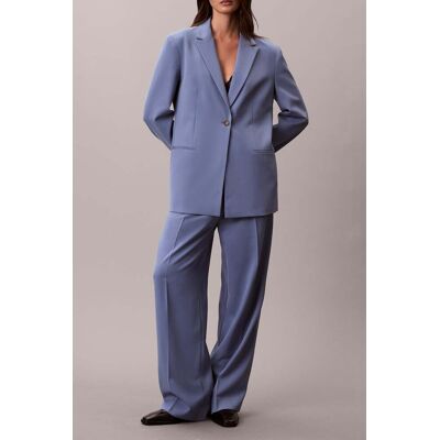 Calvin Klein Hero Blazer Dusty Sailor Blue Taille: 10 Blazers Outlet Femme Bleu - Publicité Calvin Klein Hero Blazer Dusty Sailor Blue Taille: 10 Blazers Outlet Femme Bleu - Publicité