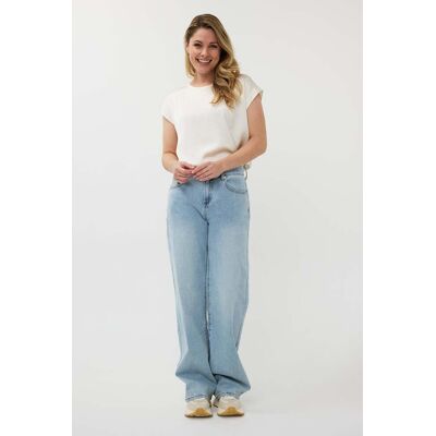 Esqualo Blouse R-neck Satin Look Off White Taille: 42 Chemisiers Outlet Femme Blanche - Publicité Esqualo Blouse R-neck Satin Look Off White Taille: 42 Chemisiers Outlet Femme Blanche - Publicité