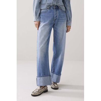 Summum Woman Straight Jeans Vintage Cotton Twill Vintage Blue Denim Taille: 34 Jeans droits Outlet Femme Bleu - Publicité Summum Woman Straight Jeans Vintage Cotton Twill Vintage Blue Denim Taille: 34 Jeans droits Outlet Femme Bleu - Publicité