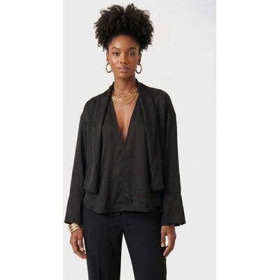 & Other Stories St Joey Shirt Black Taille: 34 Chemisiers Outlet Femme Le Noir - Publicité & Other Stories St Joey Shirt Black Taille: 34 Chemisiers Outlet Femme Le Noir - Publicité
