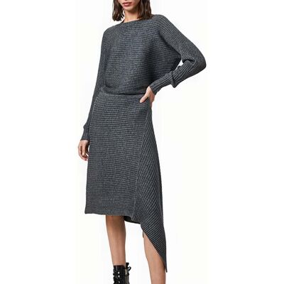 AllSaints Eva Metal Dress Charcoal Grey Taille: XS Robes Outlet Femme Le Noir - Publicité AllSaints Eva Metal Dress Charcoal Grey Taille: XS Robes Outlet Femme Le Noir - Publicité