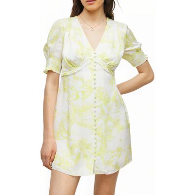 AllSaints Demi Marama Dress Citrus Yellow Taille: 42 Robes Chemises Outlet Femme Jaune - Publicité AllSaints Demi Marama Dress Citrus Yellow Taille: 42 Robes Chemises Outlet Femme Jaune - Publicité