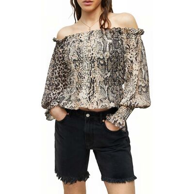 AllSaints Lara Noche Top Yellow Taille: 42 Chemisiers Outlet Femme Jaune - Publicité AllSaints Lara Noche Top Yellow Taille: 42 Chemisiers Outlet Femme Jaune - Publicité