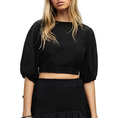 AllSaints Asta Top Black Taille: 44 Chemises Outlet Femme Le Noir - Publicité AllSaints Asta Top Black Taille: 44 Chemises Outlet Femme Le Noir - Publicité