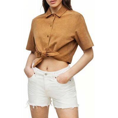 AllSaints Evady Shirt Tan Brown Taille: 44 Chemises à boutons Outlet Femme Marron - Publicité AllSaints Evady Shirt Tan Brown Taille: 44 Chemises à boutons Outlet Femme Marron - Publicité