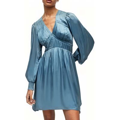 AllSaints Esta Dress Blue Slate Taille: 44 Robes Mini Outlet Femme Bleu - Publicité AllSaints Esta Dress Blue Slate Taille: 44 Robes Mini Outlet Femme Bleu - Publicité