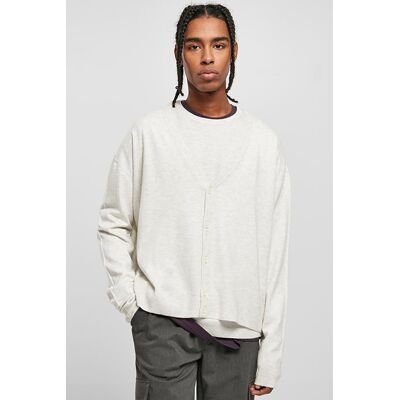 Urban Classics Eco Mix Boxy Cardigan Lightgrey Taille: XXL Cardigans Outlet Homme Gris - Publicité Urban Classics Eco Mix Boxy Cardigan Lightgrey Taille: XXL Cardigans Outlet Homme Gris - Publicité