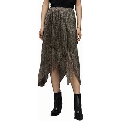 AllSaints Veena Skirt Black Gold Taille: 44 Jupes Outlet Femme Le Noir - Publicité AllSaints Veena Skirt Black Gold Taille: 44 Jupes Outlet Femme Le Noir - Publicité