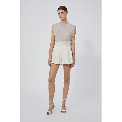IRO Paris Uawi Short In Ecru Taille: L Shorts de Sport Outlet Femme Marron - Publicité IRO Paris Uawi Short In Ecru Taille: L Shorts de Sport Outlet Femme Marron - Publicité