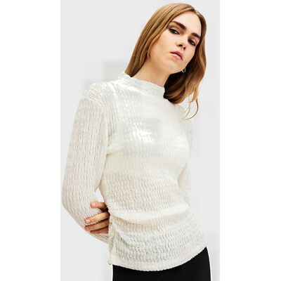 AllSaints Connie Francesco Ls Chalk White Taille: S Chemisiers Outlet Femme Blanche - Publicité AllSaints Connie Francesco Ls Chalk White Taille: S Chemisiers Outlet Femme Blanche - Publicité