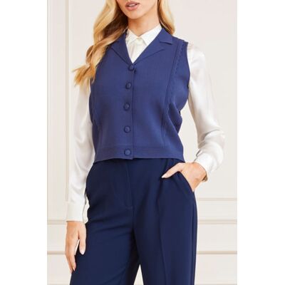 Guess by Marciano GUESS Marciano By Diana Sweater Top Secret Cardigan Blue Taille: S Cardigans Outlet Femme Bleu - Publicité Guess by Marciano GUESS Marciano By Diana Sweater Top Secret Cardigan Blue Taille: S Cardigans Outlet Femme Bleu - Publicité