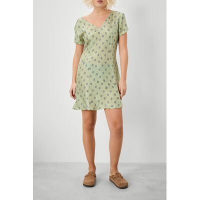 American Vintage Short Printed A-line Dress Fernande Taille: S Robes Mini Outlet Femme - Publicité American Vintage Short Printed A-line Dress Fernande Taille: S Robes Mini Outlet Femme - Publicité