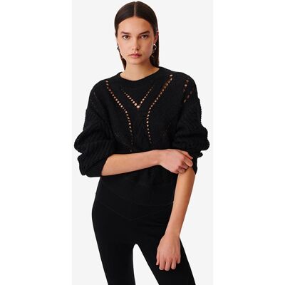 IRO Paris Teodora Knitted Sweater In Black Taille: XS Pulls en Maille Outlet Femme Le Noir - Publicité IRO Paris Teodora Knitted Sweater In Black Taille: XS Pulls en Maille Outlet Femme Le Noir - Publicité