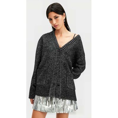AllSaints Sabrina Cardigan Black Taille: L Cardigans Outlet Femme Le Noir - Publicité AllSaints Sabrina Cardigan Black Taille: L Cardigans Outlet Femme Le Noir - Publicité