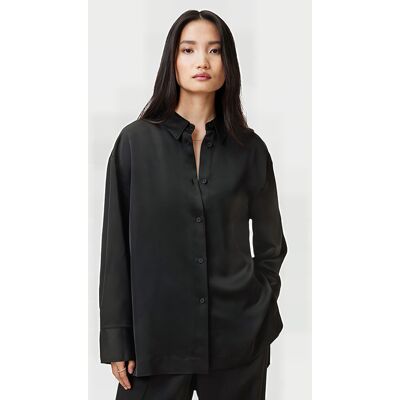 AllSaints Myrtle Shirt Black Taille: 8 Chemises à boutons Outlet Femme Le Noir - Publicité AllSaints Myrtle Shirt Black Taille: 8 Chemises à boutons Outlet Femme Le Noir - Publicité