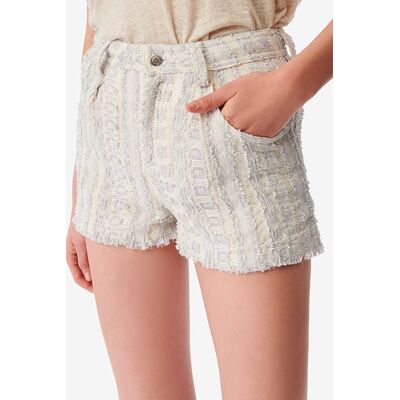IRO Paris Saphio Pearl Grey Taille: XS Shorts de Sport Outlet Femme Gris - Publicité IRO Paris Saphio Pearl Grey Taille: XS Shorts de Sport Outlet Femme Gris - Publicité