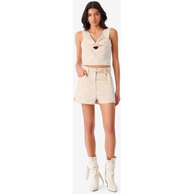 IRO Paris Rimi Light Beige Taille: S Shorts de Sport Outlet Femme Marron - Publicité IRO Paris Rimi Light Beige Taille: S Shorts de Sport Outlet Femme Marron - Publicité