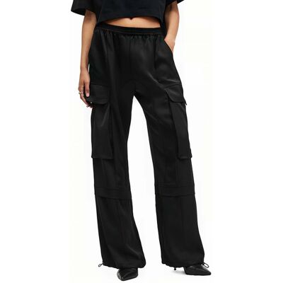 AllSaints Barbara Trouser Black Taille: 12 Pantalons Cargo Outlet Femme Le Noir - Publicité AllSaints Barbara Trouser Black Taille: 12 Pantalons Cargo Outlet Femme Le Noir - Publicité