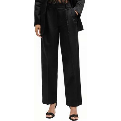 AllSaints Sae Trouser Black Taille: 6 Pantalons droits Outlet Femme Le Noir - Publicité AllSaints Sae Trouser Black Taille: 6 Pantalons droits Outlet Femme Le Noir - Publicité