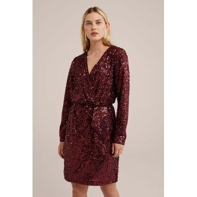 We Fashion Dress Short Vintage Red Taille: XS Robes Mini Outlet Femme Rouge - Publicité We Fashion Dress Short Vintage Red Taille: XS Robes Mini Outlet Femme Rouge - Publicité