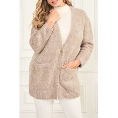 Guess by Marciano GUESS Marciano By Michaela Alpaca Card Herb Tan Multi Taille: XS/S Cardigans Outlet Femme - Publicité Guess by Marciano GUESS Marciano By Michaela Alpaca Card Herb Tan Multi Taille: XS/S Cardigans Outlet Femme - Publicité