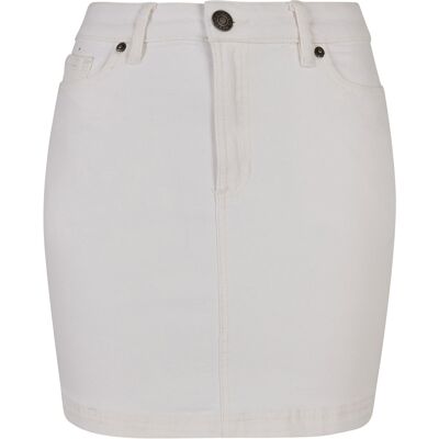 Urban Classics Ladies Organic Stretch Denim Mini Skirt Offwhite Raw Taille: 28 Jupes en jeans Outlet Femme Bleu - Publicité Urban Classics Ladies Organic Stretch Denim Mini Skirt Offwhite Raw Taille: 28 Jupes en jeans Outlet Femme Bleu - Publicité