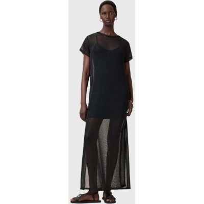 AllSaints Thea Sparkle Dress Black Taille: 12 Robes longues Outlet Femme Le Noir - Publicité AllSaints Thea Sparkle Dress Black Taille: 12 Robes longues Outlet Femme Le Noir - Publicité
