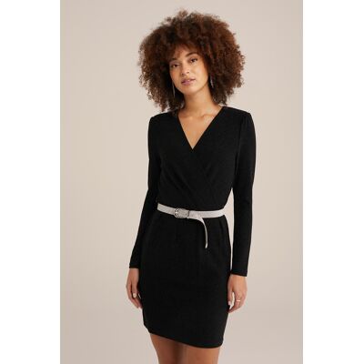 We Fashion Dress Mid Length Black Taille: XL Robes Mini Outlet Femme Le Noir - Publicité We Fashion Dress Mid Length Black Taille: XL Robes Mini Outlet Femme Le Noir - Publicité
