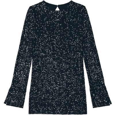 Mikuta The Black Sequin Dress Taille: XL Robes Mini Outlet Femme Le Noir - Publicité Mikuta The Black Sequin Dress Taille: XL Robes Mini Outlet Femme Le Noir - Publicité