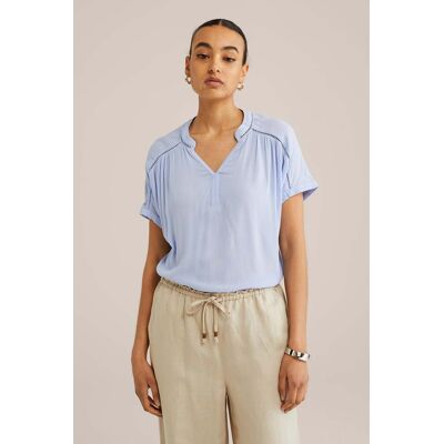 We Fashion Blouse Light Blue Taille: M Chemisiers Outlet Femme Bleu - Publicité We Fashion Blouse Light Blue Taille: M Chemisiers Outlet Femme Bleu - Publicité