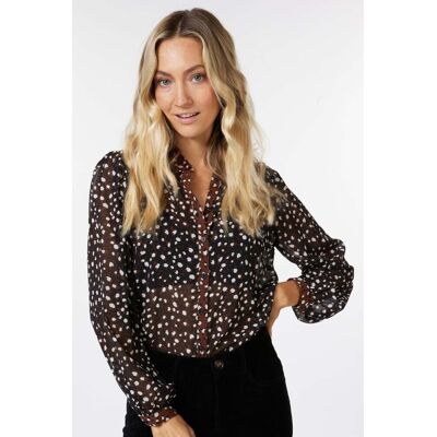 Esqualo Blouse Basic Animal Steps Print Taille: 36 Chemisiers Outlet Femme - Publicité Esqualo Blouse Basic Animal Steps Print Taille: 36 Chemisiers Outlet Femme - Publicité