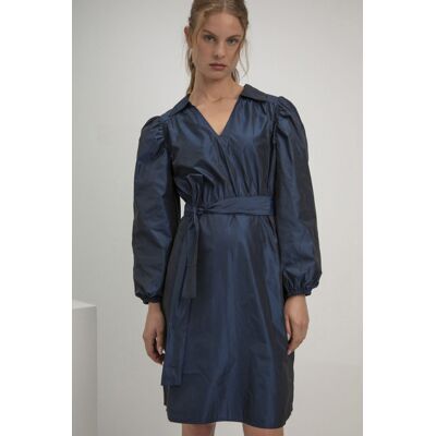 Josephine & Co Sanna Dress Navy Melange Taille: 44 Robes Outlet Femme Bleu - Publicité Josephine & Co Sanna Dress Navy Melange Taille: 44 Robes Outlet Femme Bleu - Publicité