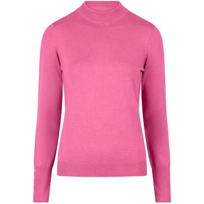 Esqualo Sweater Basic Buttons Pink Taille: XL Pulls Outlet Femme Rose - Publicité Esqualo Sweater Basic Buttons Pink Taille: XL Pulls Outlet Femme Rose - Publicité